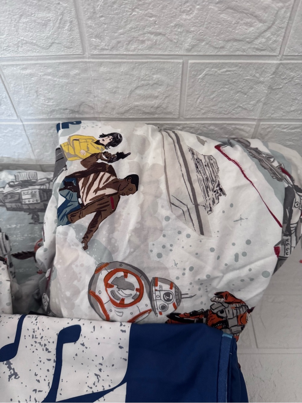 Pottery Barn Kids Star Wars The Last Jedi Cotton Full Sheet Set